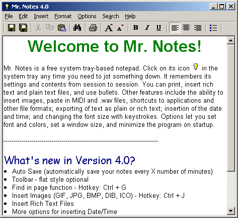 Mr. Notes 4.0
